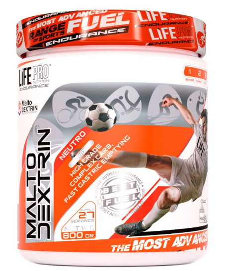 Endurance Malto Dextrin 800g, Sabor Neutra - LIFE PRO