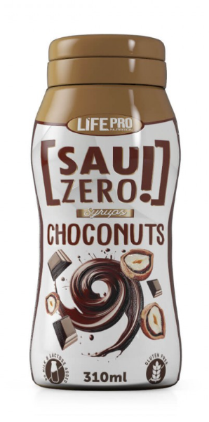 Sauzero Zero Calories Choconuts 310ml - LIFE PRO