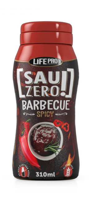Sauzero Zero Calories Barbacoa Spicy 310ml - LIFE PRO