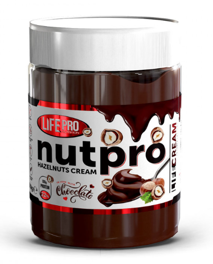 Protein Cream, 250gr Sabor Nutpro  - LIFE PRO