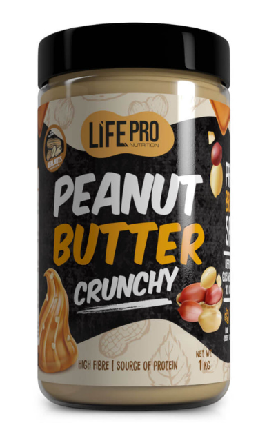 Peanut Butter Crunchy  1kg -  LIFE PRO
