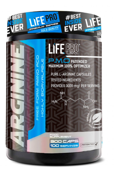Arginina 300 Caps - LIFE PRO
