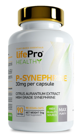 Synephrine 30mg 90 Vegancaps Citrus Aurantium Extract - LIFE PRO