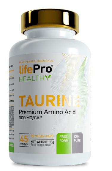 Taurine 1000mg 90 Vcaps - LIFE PRO