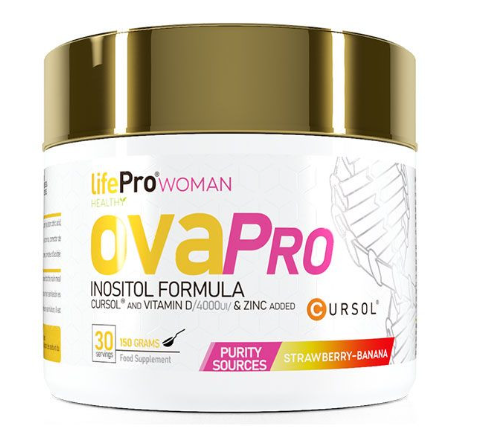 Ovapro Myo Inositol 150g, Sabor  Strawberrybanana , - LIFE PRO