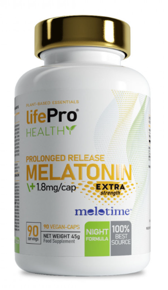 Prolonged Release Melatonin 90 Vegancaps - LIFE PRO