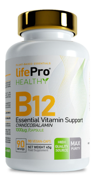 Vitamin b12 90 Vegancaps - LIFE PRO