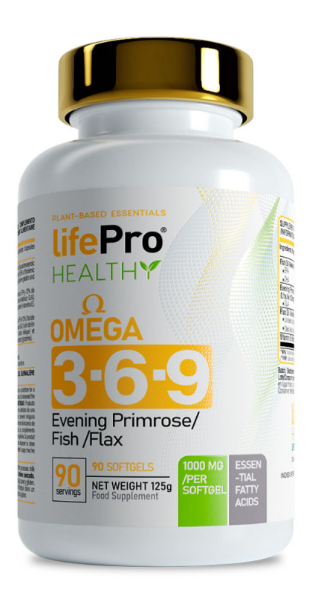 Omega 3-6-9 90caps - LIFE PRO