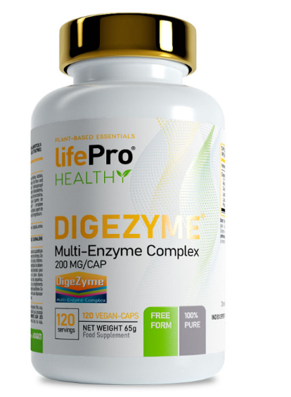Digezyme 200mg 120 Vcaps -  LIFE PRO