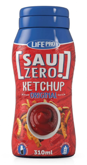 Sauzero Zero Calories Ketchup 310ml - LIFE PRO