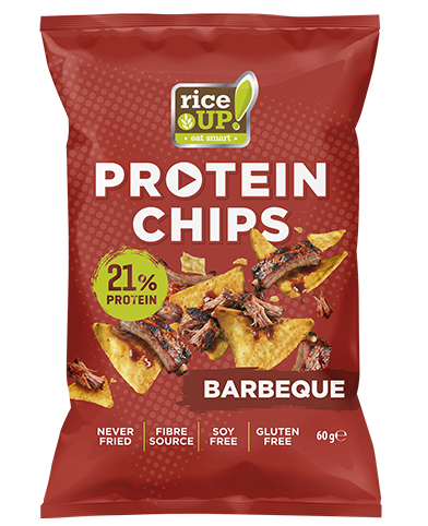 Protein Chips, 60G , Sabor Barbacoa  - Rice Up