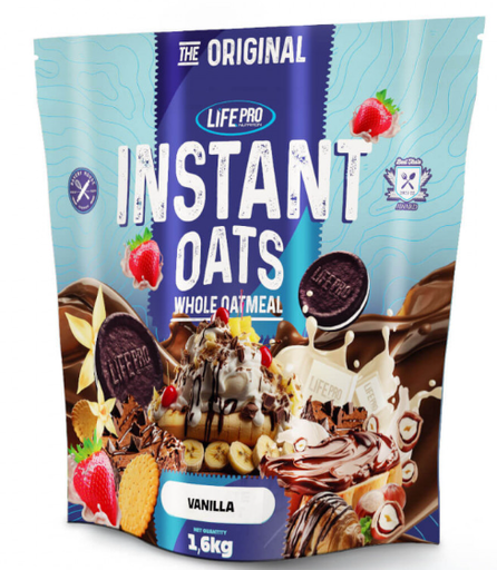 Harina Instant Premium 1.6kg, Sabor Vainilla- LIFE PRO