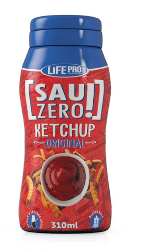 Sauzero Zero Calories ketchup  Original  310ml - LIFE PRO