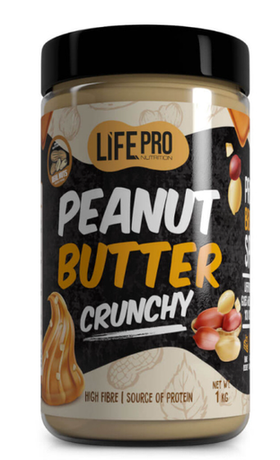 Peanut Butter Crunchy  1kg -  LIFE PRO