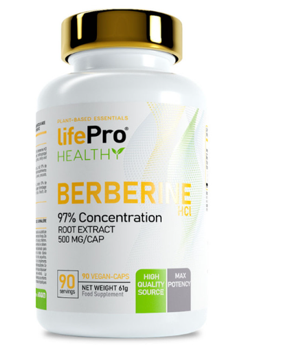 Berberine 500mg 90 Vegancaps - LIFE PRO