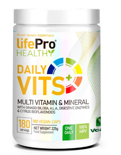 Daily Vits 180 Vegancaps - LIFE PRO