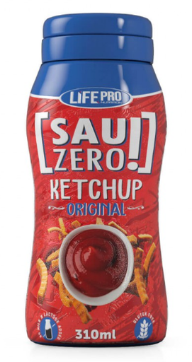 Sauzero Zero Calories Ketchup 310ml - LIFE PRO