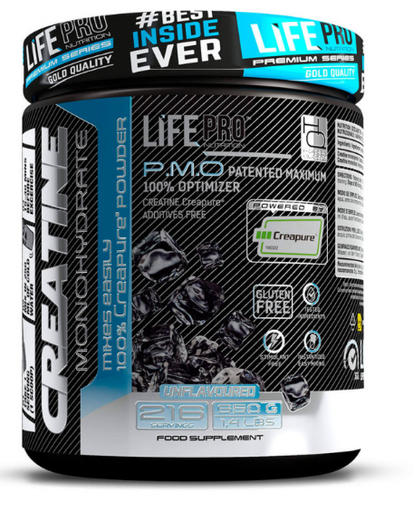 Creatina Creapure 650g Sin Sabor - LIFE PRO