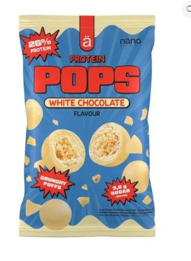 Protein Pops, Sabor Chocolate Blanco - Nanosupps