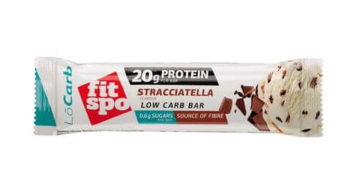 Barrita proteica Lowcarb, 60gr Sabor Stracciatella - FitSpo