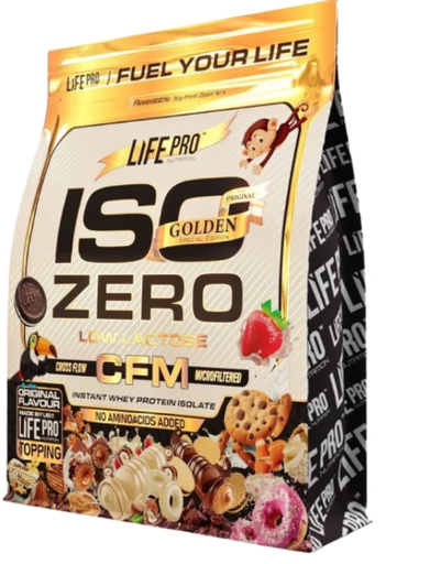 Iso Zero 800G, Sabor Groumet ChocoMonky Chips  - LIFE PRO